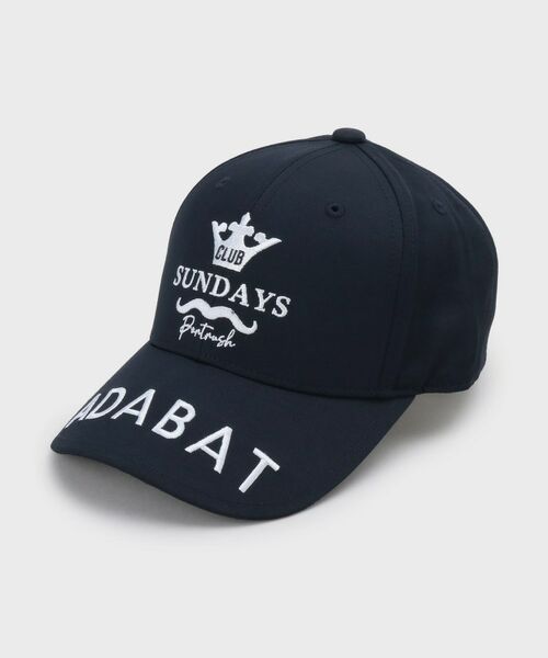 新レーベル ADABAT NAVY】サンデーズキャップ （キャップ