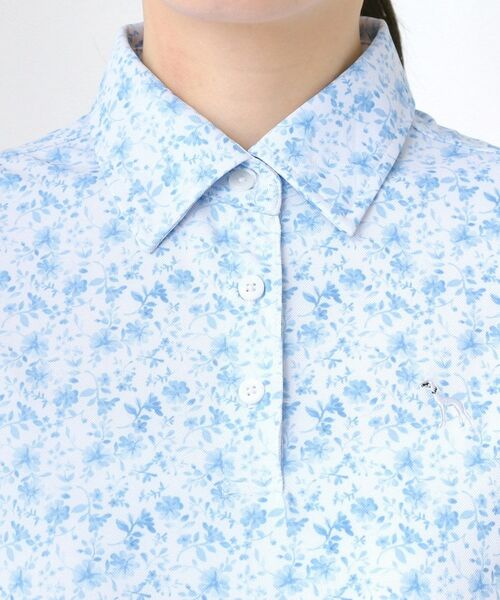 adabat / アダバット ポロシャツ | フローラルプリントポロシャツ | 詳細12