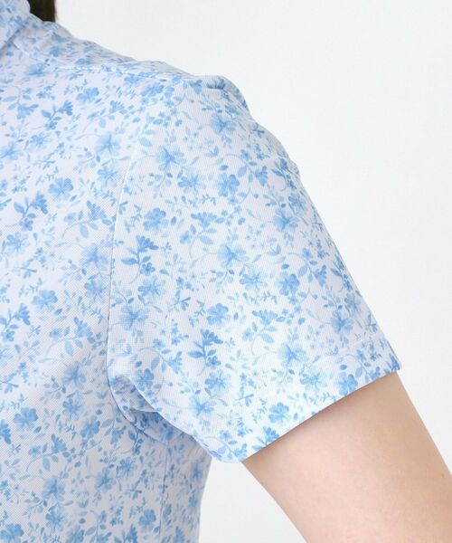 adabat / アダバット ポロシャツ | フローラルプリントポロシャツ | 詳細13
