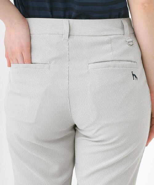 adabat / アダバット ショート・ハーフ・半端丈パンツ | シアサッカーテーパードパンツ | 詳細13