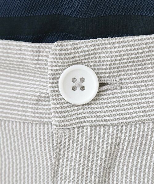 adabat / アダバット ショート・ハーフ・半端丈パンツ | シアサッカーテーパードパンツ | 詳細15