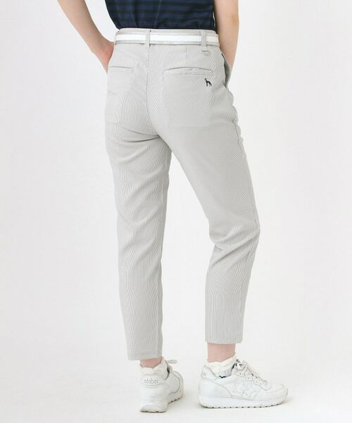 adabat / アダバット ショート・ハーフ・半端丈パンツ | シアサッカーテーパードパンツ | 詳細5