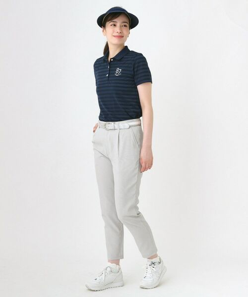 adabat / アダバット ショート・ハーフ・半端丈パンツ | シアサッカーテーパードパンツ | 詳細6