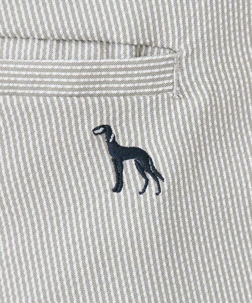 adabat / アダバット ショート・ハーフ・半端丈パンツ | シアサッカーテーパードパンツ | 詳細8