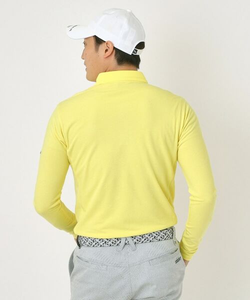 adabat / アダバット ポロシャツ | 【吸湿発熱】小紋ジャカード長袖ポロシャツ | 詳細13