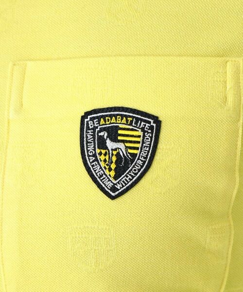 adabat / アダバット ポロシャツ | 【吸湿発熱】小紋ジャカード長袖ポロシャツ | 詳細16