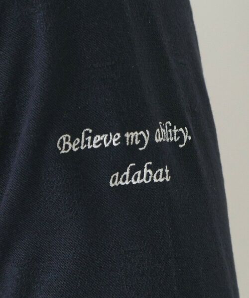 adabat / アダバット ポロシャツ | 【吸湿発熱】小紋ジャカード長袖ポロシャツ | 詳細28