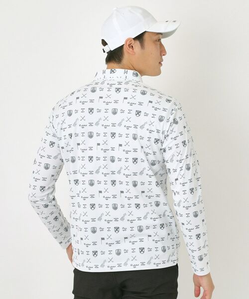 adabat / アダバット ポロシャツ | クラブプリント長袖ポロシャツ | 詳細1