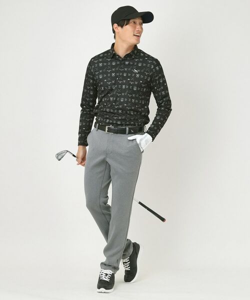 adabat / アダバット ポロシャツ | クラブプリント長袖ポロシャツ | 詳細11