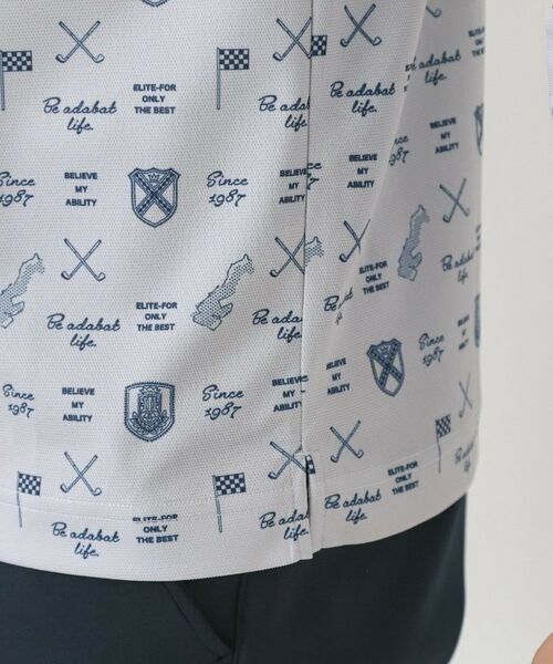 adabat / アダバット ポロシャツ | クラブプリント長袖ポロシャツ | 詳細18