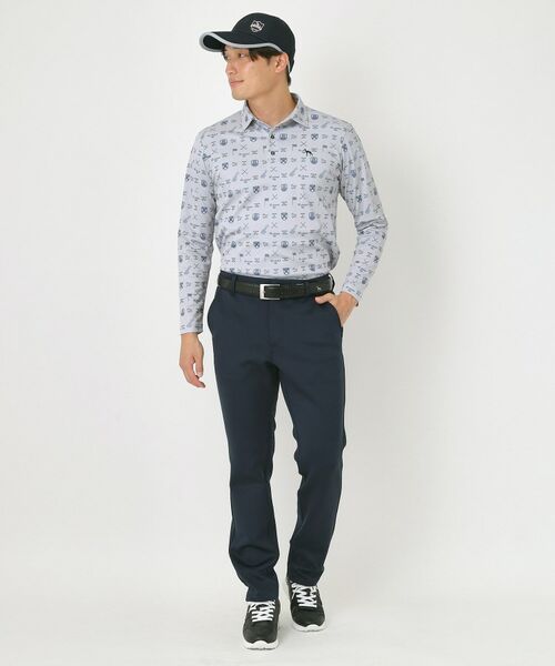 adabat / アダバット ポロシャツ | クラブプリント長袖ポロシャツ | 詳細6