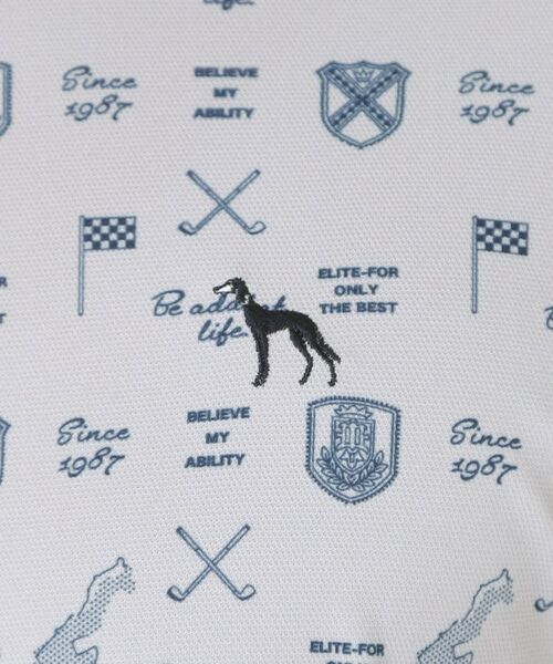 adabat / アダバット ポロシャツ | クラブプリント長袖ポロシャツ | 詳細8