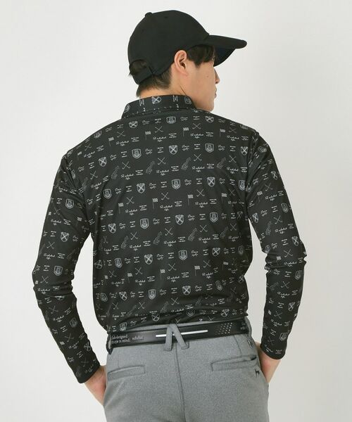 adabat / アダバット ポロシャツ | クラブプリント長袖ポロシャツ | 詳細9