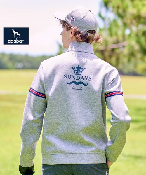 adabat / アダバット レザーブルゾン・ジャケット | 【新レーベル ADABAT NAVY】ライトスムーストラックブルゾン(ライトグレー(010))