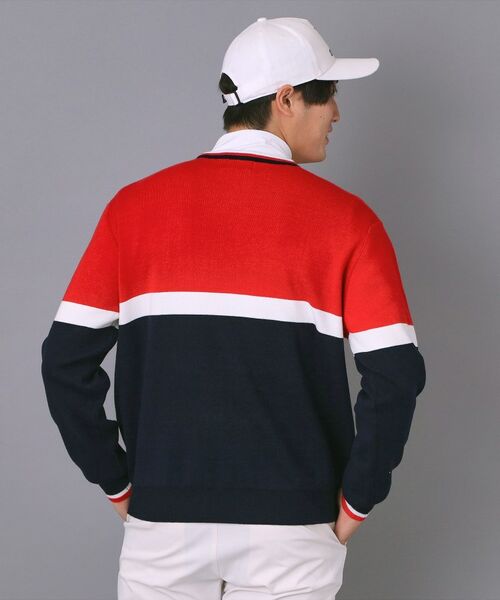 adabat / アダバット ニット・セーター | 【新レーベル ADABAT NAVY】トリコロールクルーニット | 詳細11