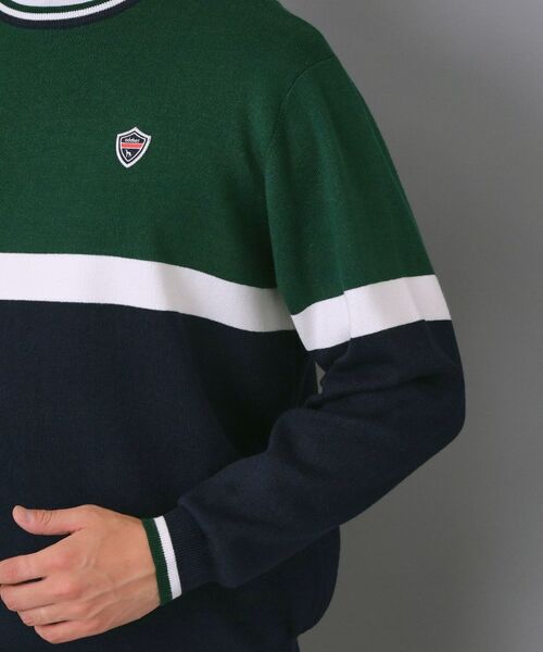 adabat / アダバット ニット・セーター | 【新レーベル ADABAT NAVY】トリコロールクルーニット | 詳細19