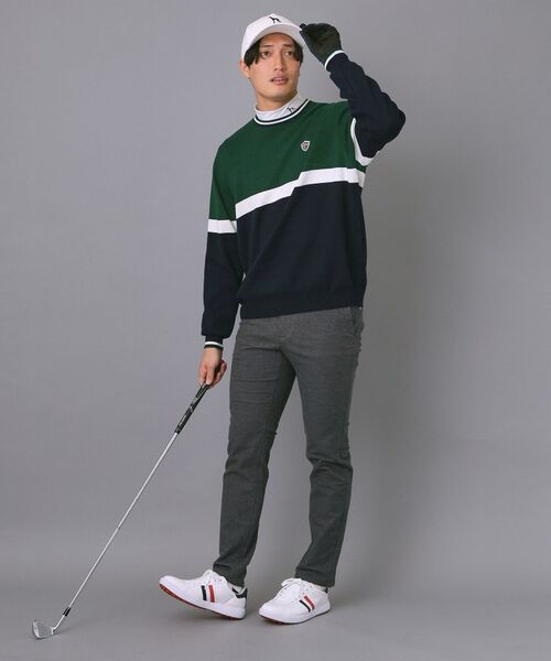 adabat / アダバット ニット・セーター | 【新レーベル ADABAT NAVY】トリコロールクルーニット | 詳細6