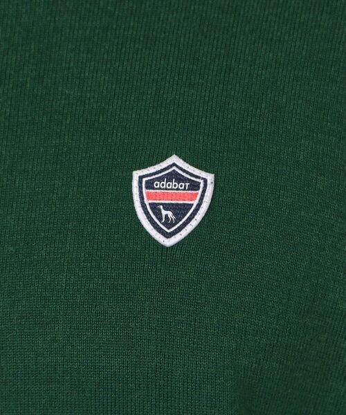 adabat / アダバット ニット・セーター | 【新レーベル ADABAT NAVY】トリコロールクルーニット | 詳細7