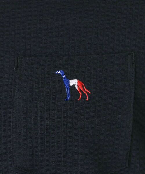 adabat / アダバット ポロシャツ | 【新レーベル ADABAT NAVY】吸水速乾 サッカーストライプ長袖ポロシャツ | 詳細13