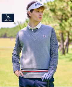 adabat / アダバット ベスト | 【新レーベル ADABAT NAVY】トラディショナルニットベスト