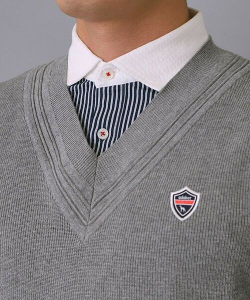 adabat / アダバット ベスト | 【新レーベル ADABAT NAVY】トラディショナルニットベスト | 詳細16