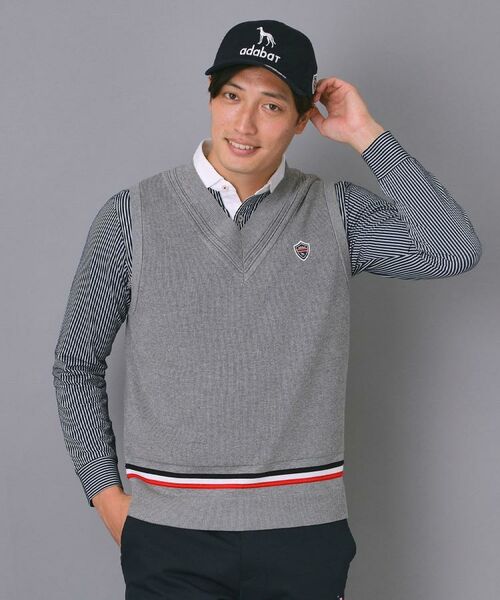 adabat / アダバット ベスト | 【新レーベル ADABAT NAVY】トラディショナルニットベスト | 詳細3