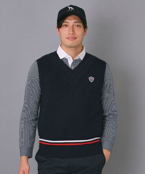 adabat / アダバット ベスト | 【新レーベル ADABAT NAVY】トラディショナルニットベスト | 詳細8