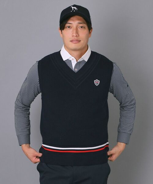 adabat / アダバット ベスト | 【新レーベル ADABAT NAVY】トラディショナルニットベスト | 詳細9