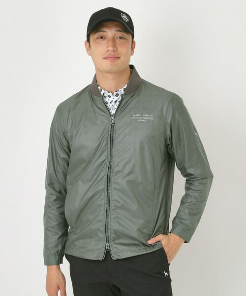 adabat / アダバット レザーブルゾン・ジャケット | 【撥水】ライトジップブルゾン(チャコールグレー(013))