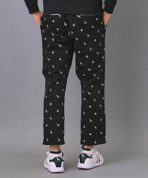 adabat / アダバット ショート・ハーフ・半端丈パンツ | 【新レーベル ADABAT NAVY】エンブロイダリーモノグラムクロップドパンツ | 詳細4