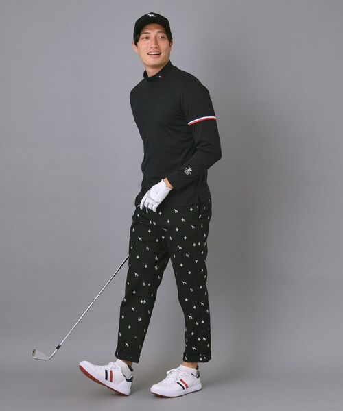 adabat / アダバット ショート・ハーフ・半端丈パンツ | 【新レーベル ADABAT NAVY】エンブロイダリーモノグラムクロップドパンツ | 詳細6