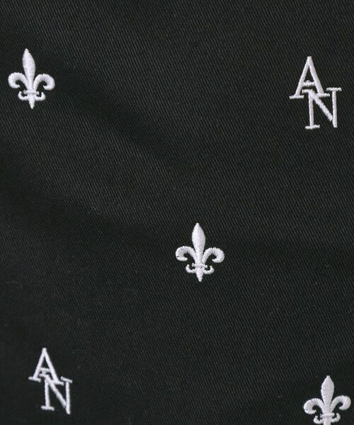 adabat / アダバット ショート・ハーフ・半端丈パンツ | 【新レーベル ADABAT NAVY】エンブロイダリーモノグラムクロップドパンツ | 詳細7