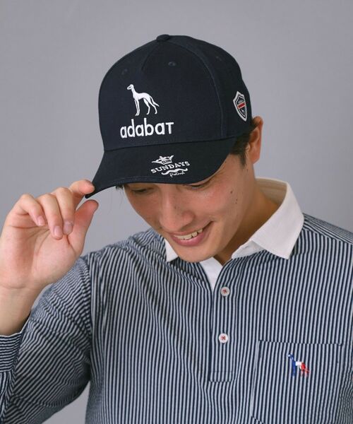 adabat / アダバット キャップ | 【新レーベル ADABAT NAVY】サルーキキャップ | 詳細9