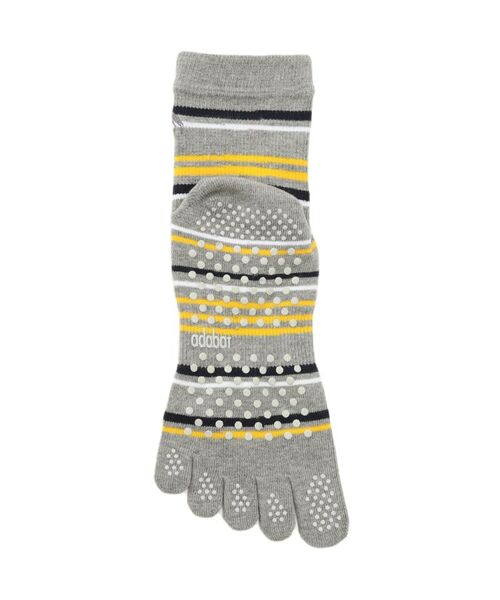 adabat / アダバット ソックス | 5本指ボーダーショートソックス | 詳細2