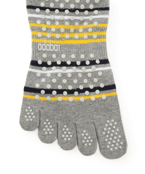 adabat / アダバット ソックス | 5本指ボーダーショートソックス | 詳細4