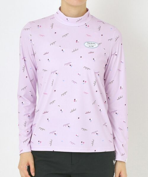 adabat / アダバット カットソー | 千鳥小紋モックネックプルオーバー | 詳細13