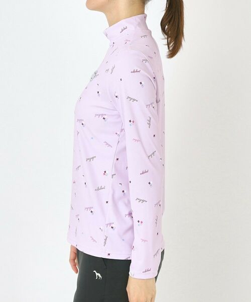 adabat / アダバット カットソー | 千鳥小紋モックネックプルオーバー | 詳細14