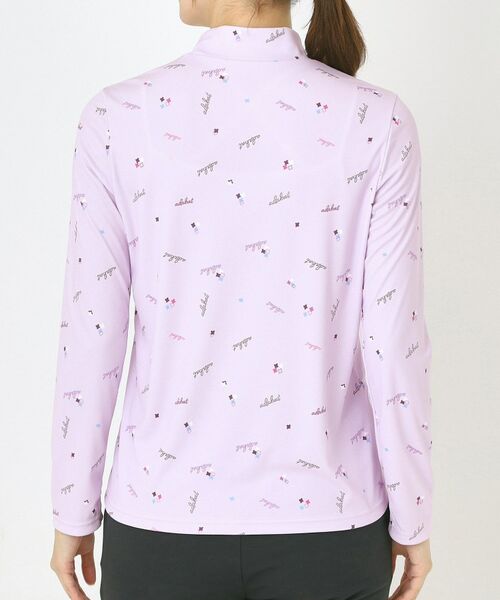 adabat / アダバット カットソー | 千鳥小紋モックネックプルオーバー | 詳細15