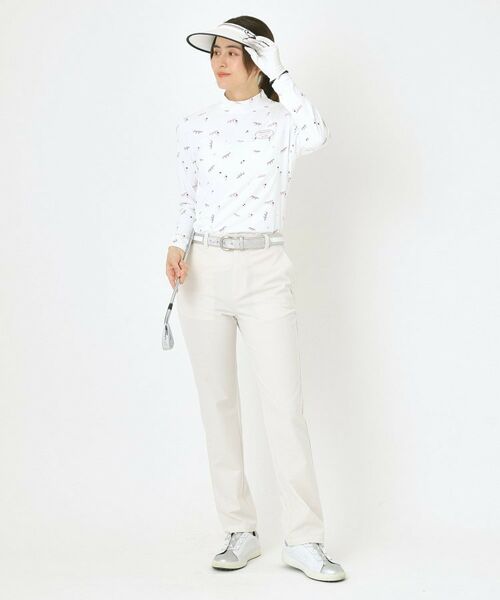 adabat / アダバット カットソー | 千鳥小紋モックネックプルオーバー | 詳細3