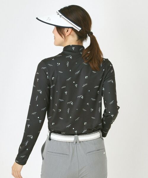 adabat / アダバット カットソー | 千鳥小紋モックネックプルオーバー | 詳細5