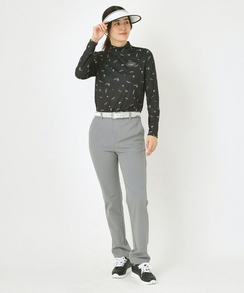 adabat / アダバット カットソー | 千鳥小紋モックネックプルオーバー | 詳細6