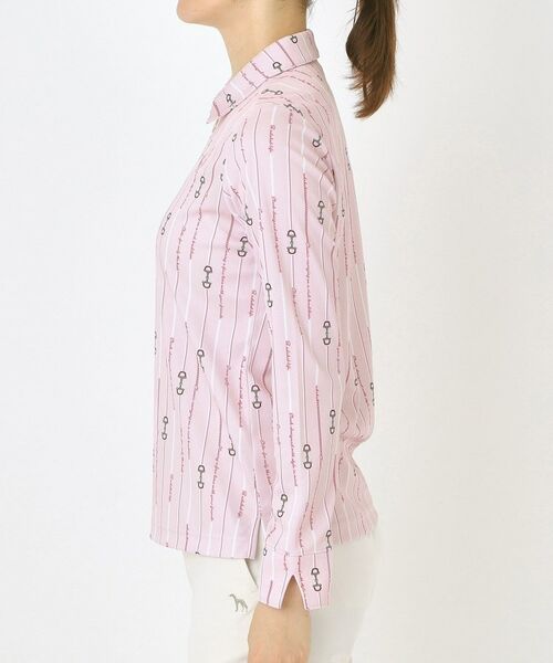 adabat / アダバット ポロシャツ | 【吸水速乾】ビットストライプ長袖ポロシャツ | 詳細11