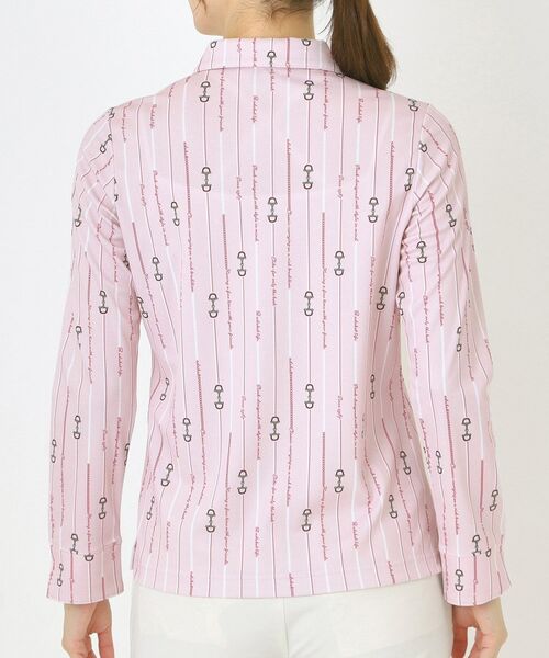 adabat / アダバット ポロシャツ | 【吸水速乾】ビットストライプ長袖ポロシャツ | 詳細12