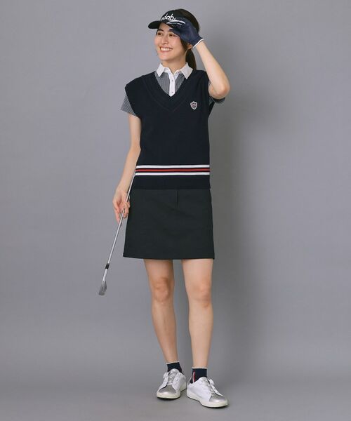 adabat / アダバット ベスト | 【ADABAT NAVY】オフショルダーチルデンベスト | 詳細10