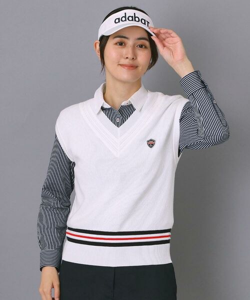 adabat / アダバット ベスト | 【ADABAT NAVY】オフショルダーチルデンベスト | 詳細19