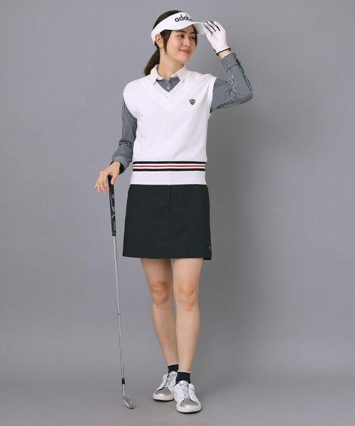 adabat / アダバット ベスト | 【ADABAT NAVY】オフショルダーチルデンベスト | 詳細3