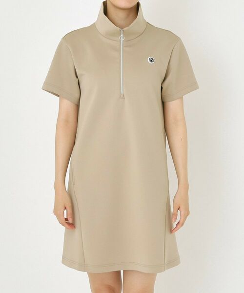 adabat / アダバット ワンピース | ライトスムースハーフジップワンピース | 詳細12