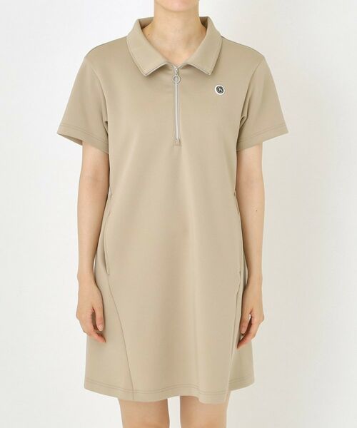 adabat / アダバット ワンピース | ライトスムースハーフジップワンピース | 詳細9