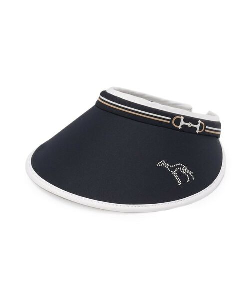 adabat / アダバット サンバイザー | ビット柄クリップバイザー | 詳細1