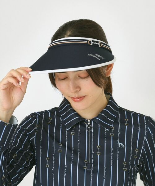 adabat / アダバット サンバイザー | ビット柄クリップバイザー | 詳細6